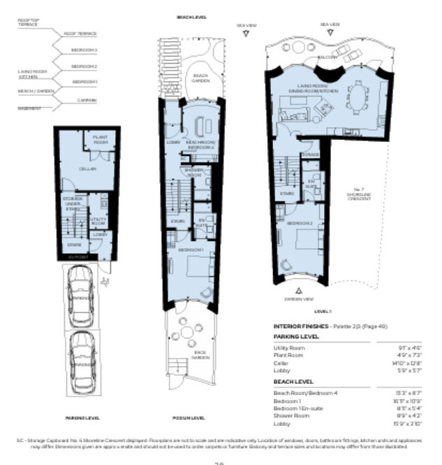 Floorplan of 4 bedroom Mid Terrace House for sale, Shoreline Crescent, Folkestone, Kent, CT20