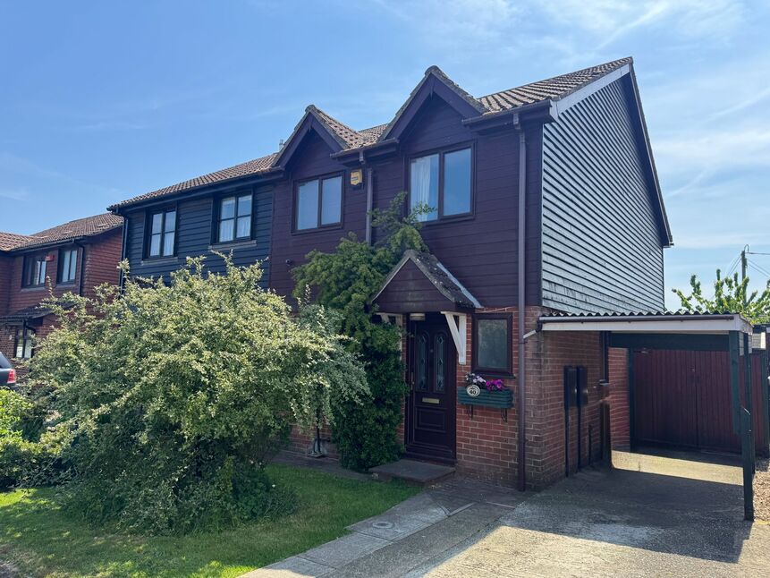 Main image of 3 bedroom Semi Detached House for sale, Cricketers Close, Hawkinge, Kent, CT18