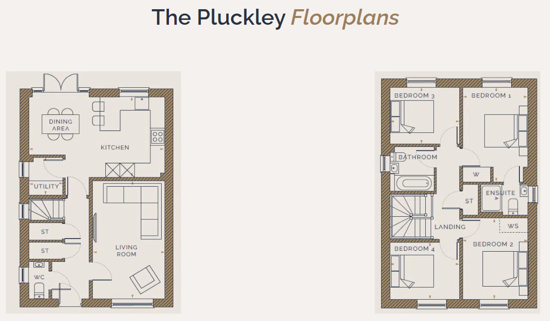 Floorplan of 4 bedroom Detached House for sale, Poppy Fields, Hawkinge, CT18