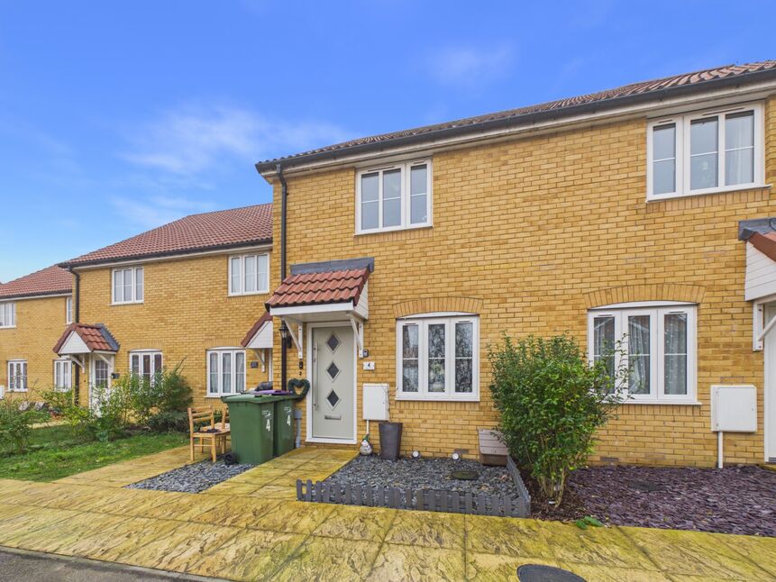 Main image of 2 bedroom Mid Terrace House for sale, Hagger Drive, Hawkinge, Kent, CT18