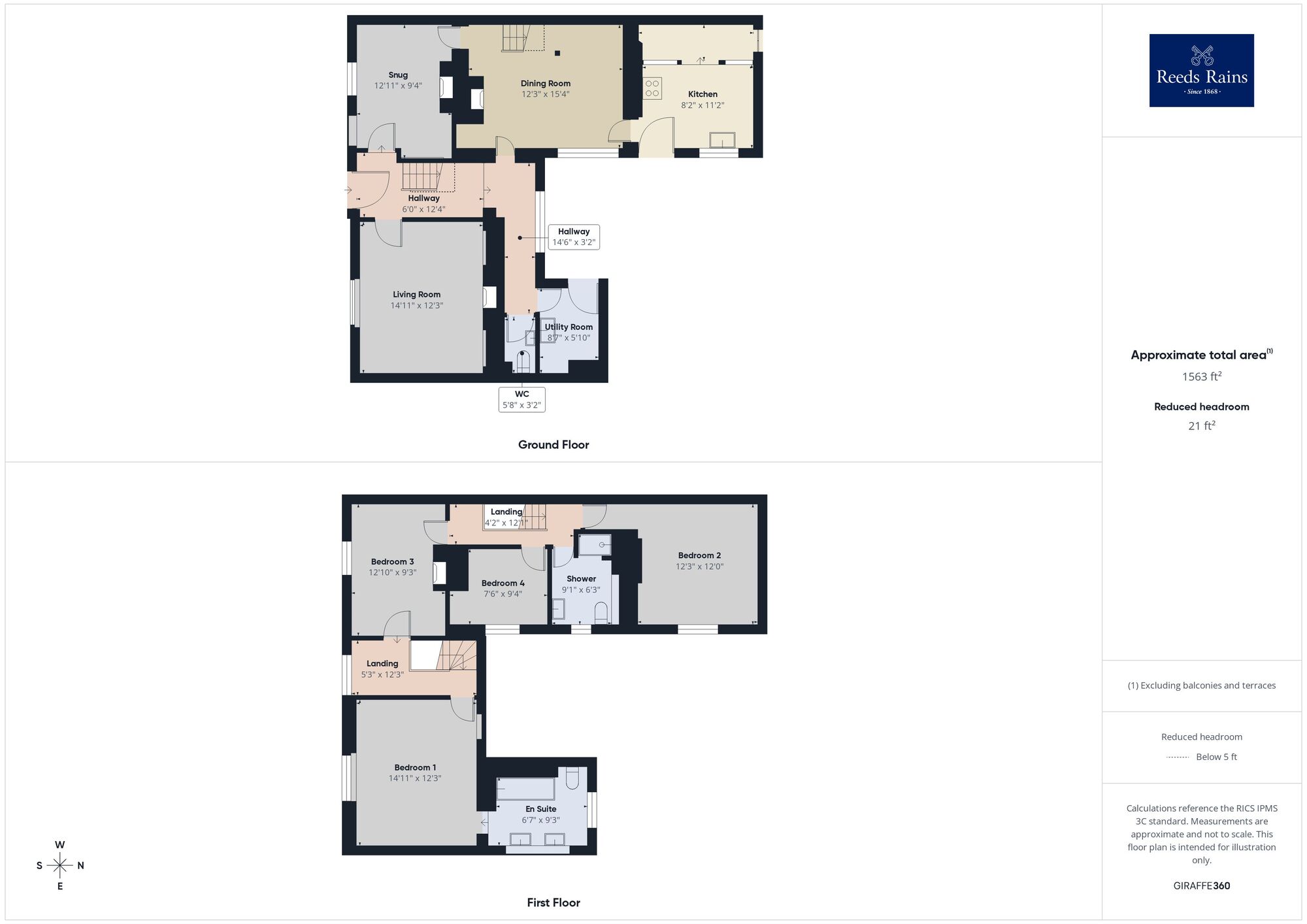 Floorplan of 4 bedroom Mid Terrace House for sale, Sandgate High Street, Sandgate, Kent, CT20