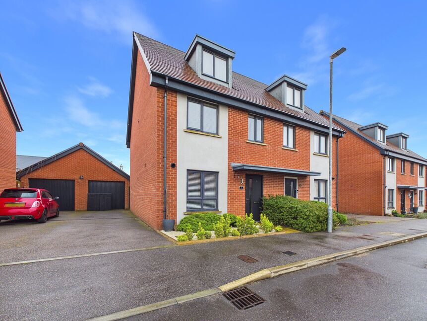 Main image of 4 bedroom Semi Detached House for sale, The Rangers, Folkestone, Kent, CT20