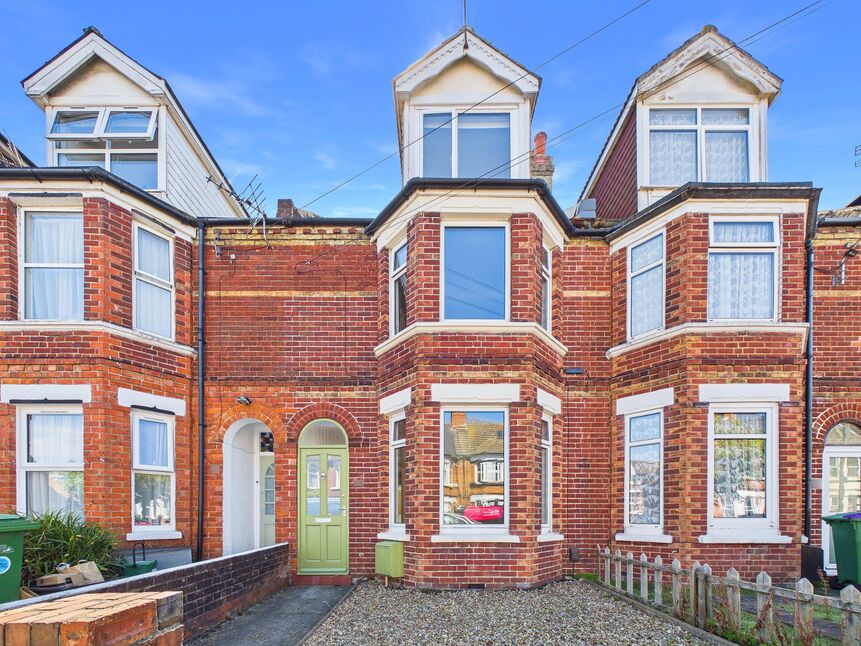 Main image of 3 bedroom Mid Terrace House for sale, Morehall Avenue, Cheriton, Kent, CT19
