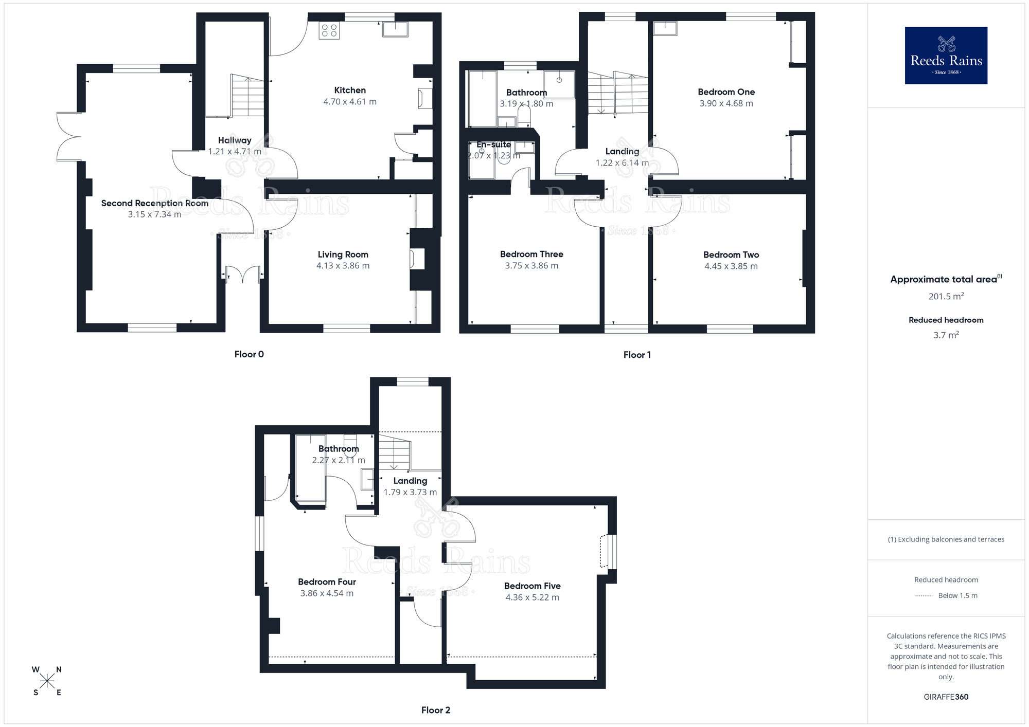 Floorplan of 5 bedroom Detached Property to rent, Syke House Lane, Goosnargh, Lancashire, PR3