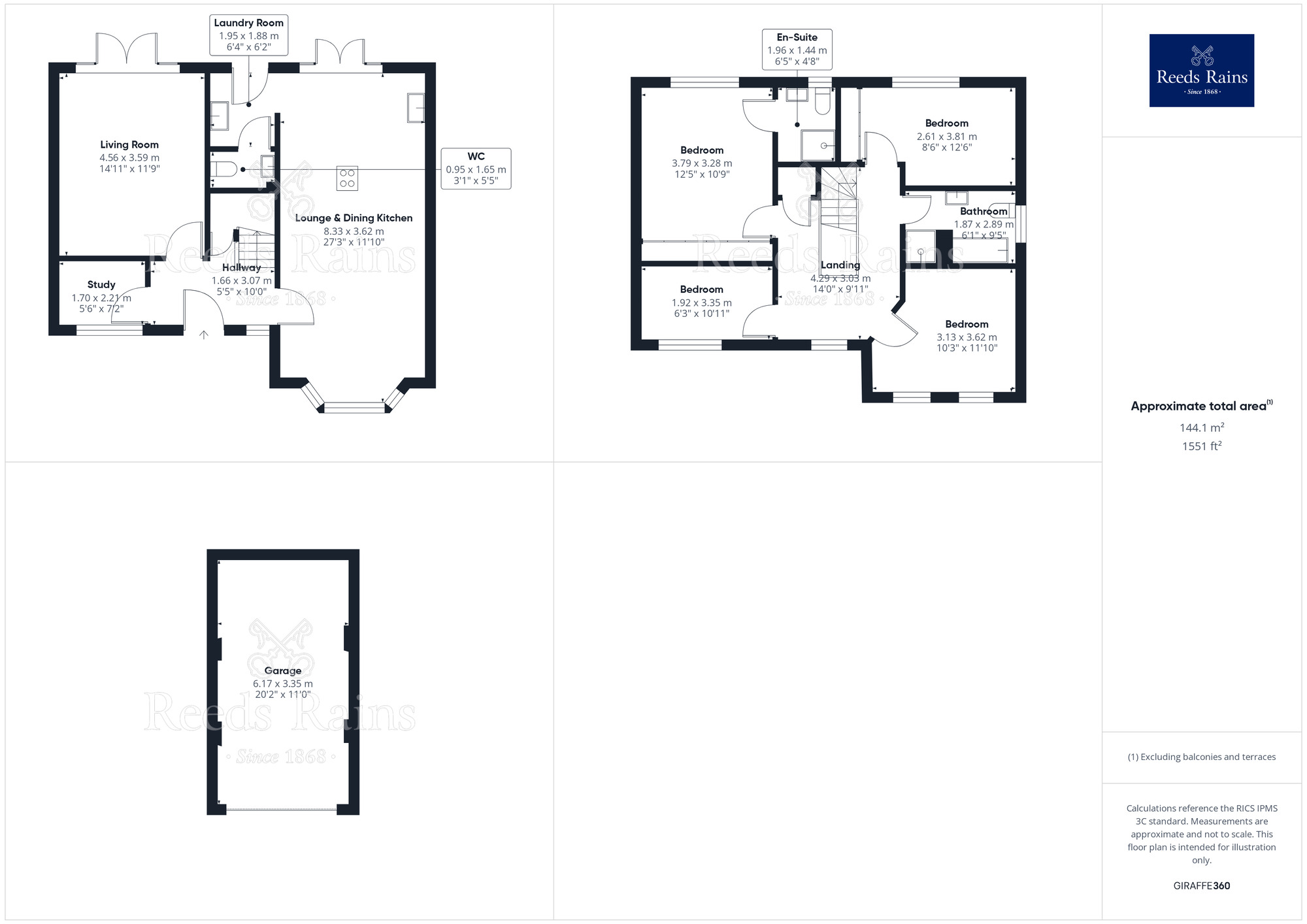 Floorplan of 4 bedroom Detached House for sale, Williams Way, Pilling, Lancashire, PR3
