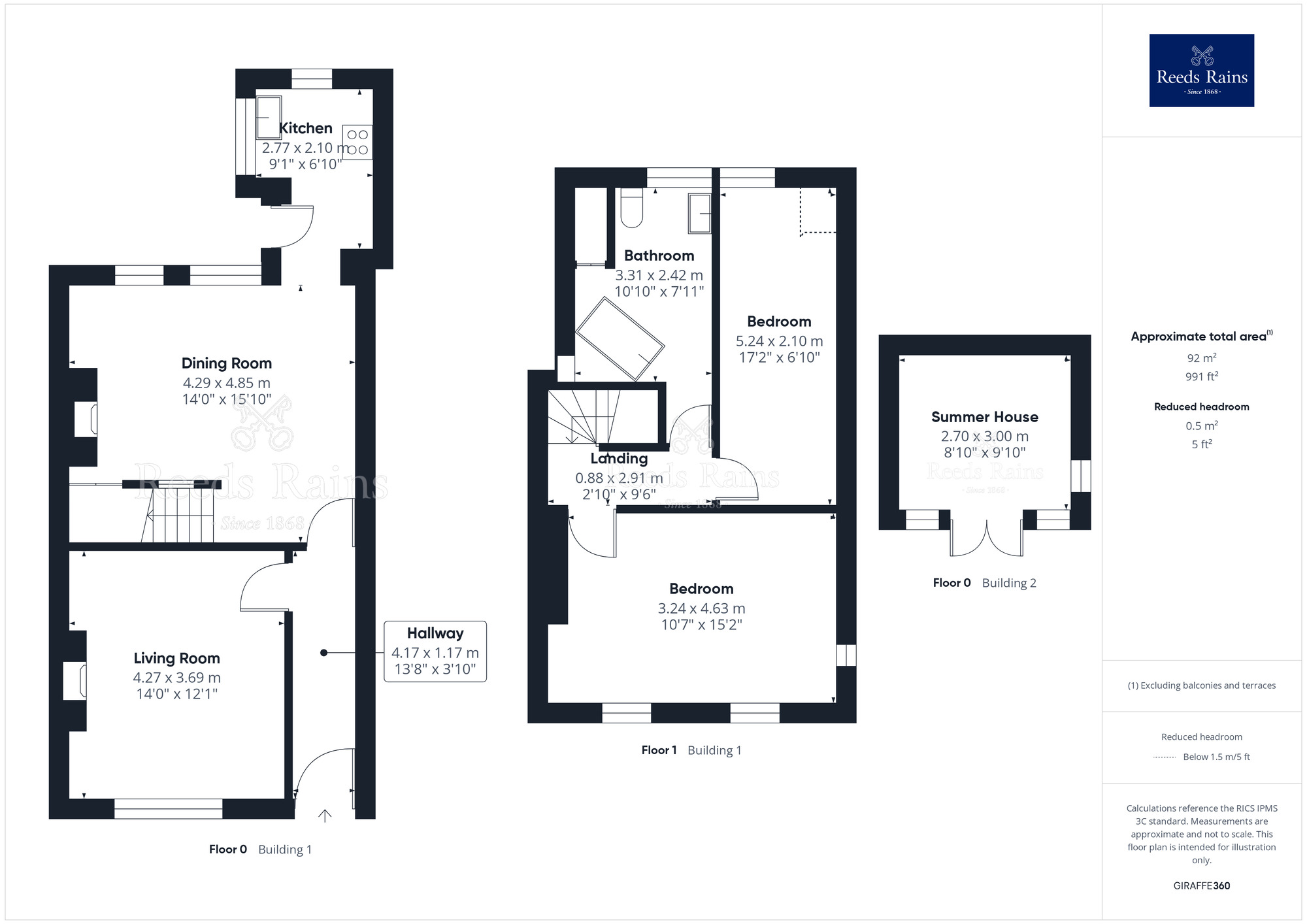 Floorplan of 2 bedroom Mid Terrace Property for sale, Church Street, Garstang, Lancashire, PR3