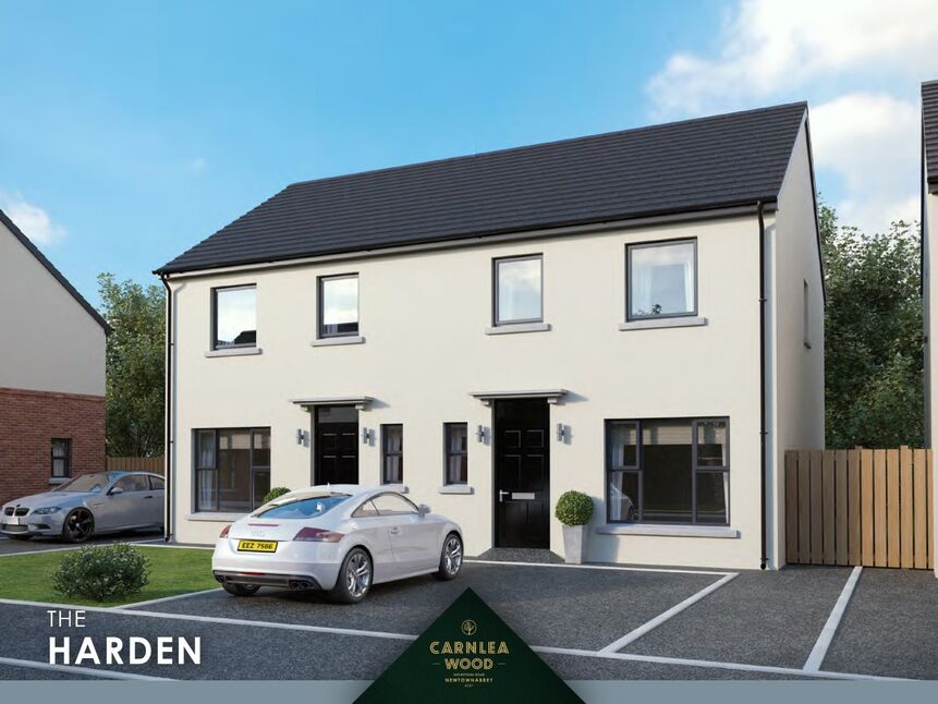 3 bedroom Semi Detached House for sale, Carnlea Wood, Monkstown Road