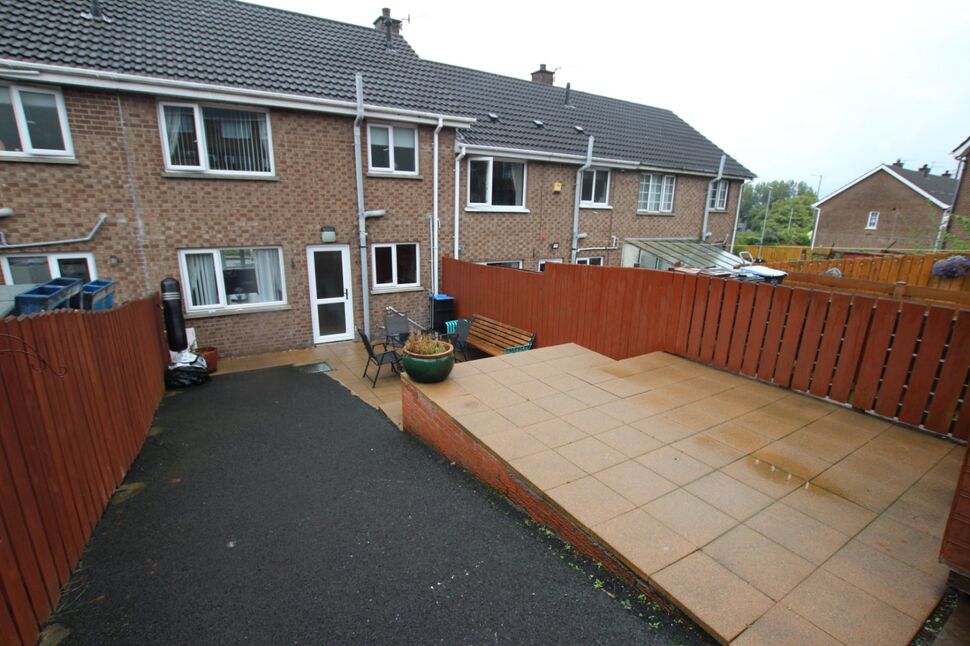 3 bedroom Mid Terrace House for sale, Cherrylands, Newtownabbey, BT36