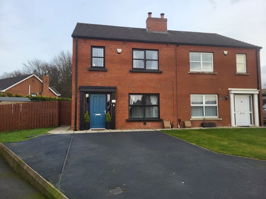 3 bedroom Semi Detached House for sale, Carnlea Wood, Monkstown Road