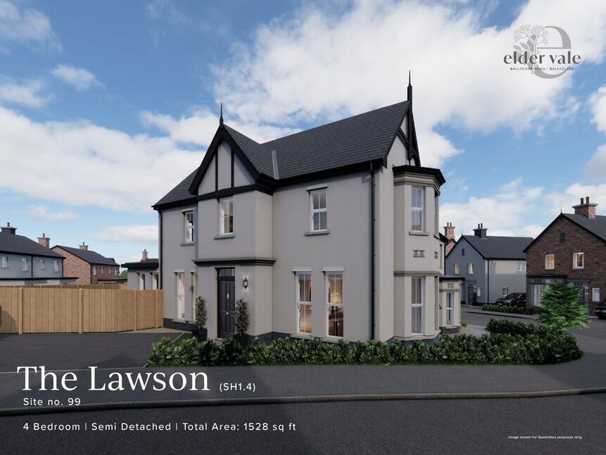 Main image of 4 bedroom Semi Detached House for sale, Elder Vale, Ballycorr Road, Ballyclare, BT39