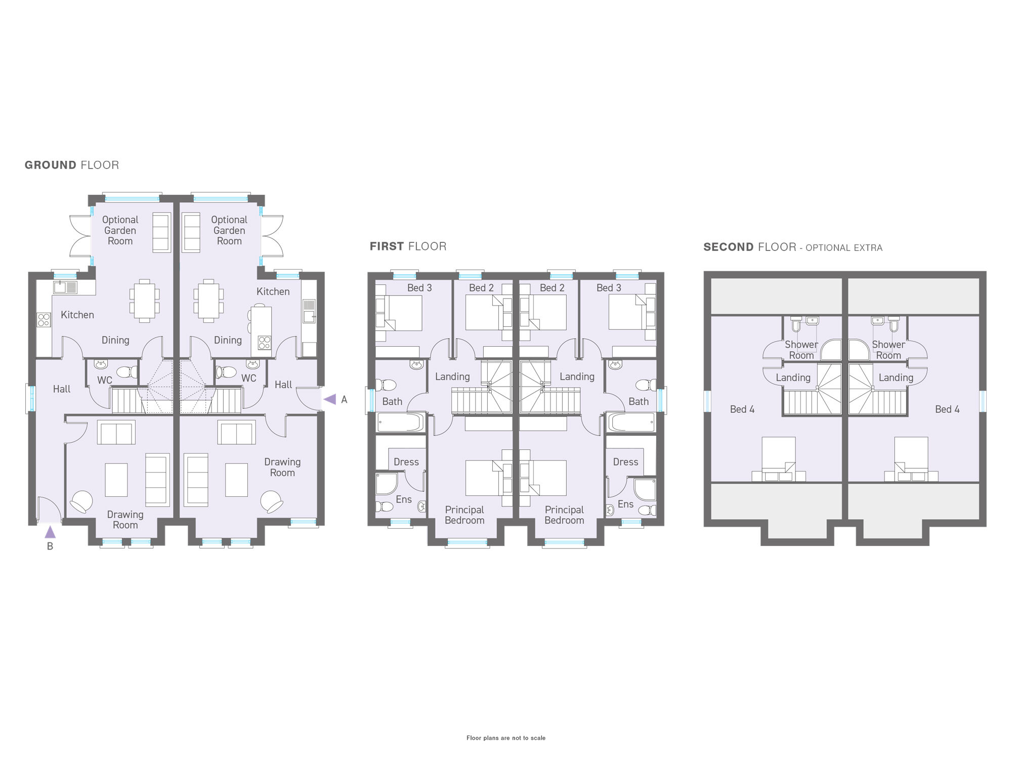 Floorplan of 4 bedroom Semi Detached House for sale, Stonebridge, Park Road, Newtownabbey, BT36