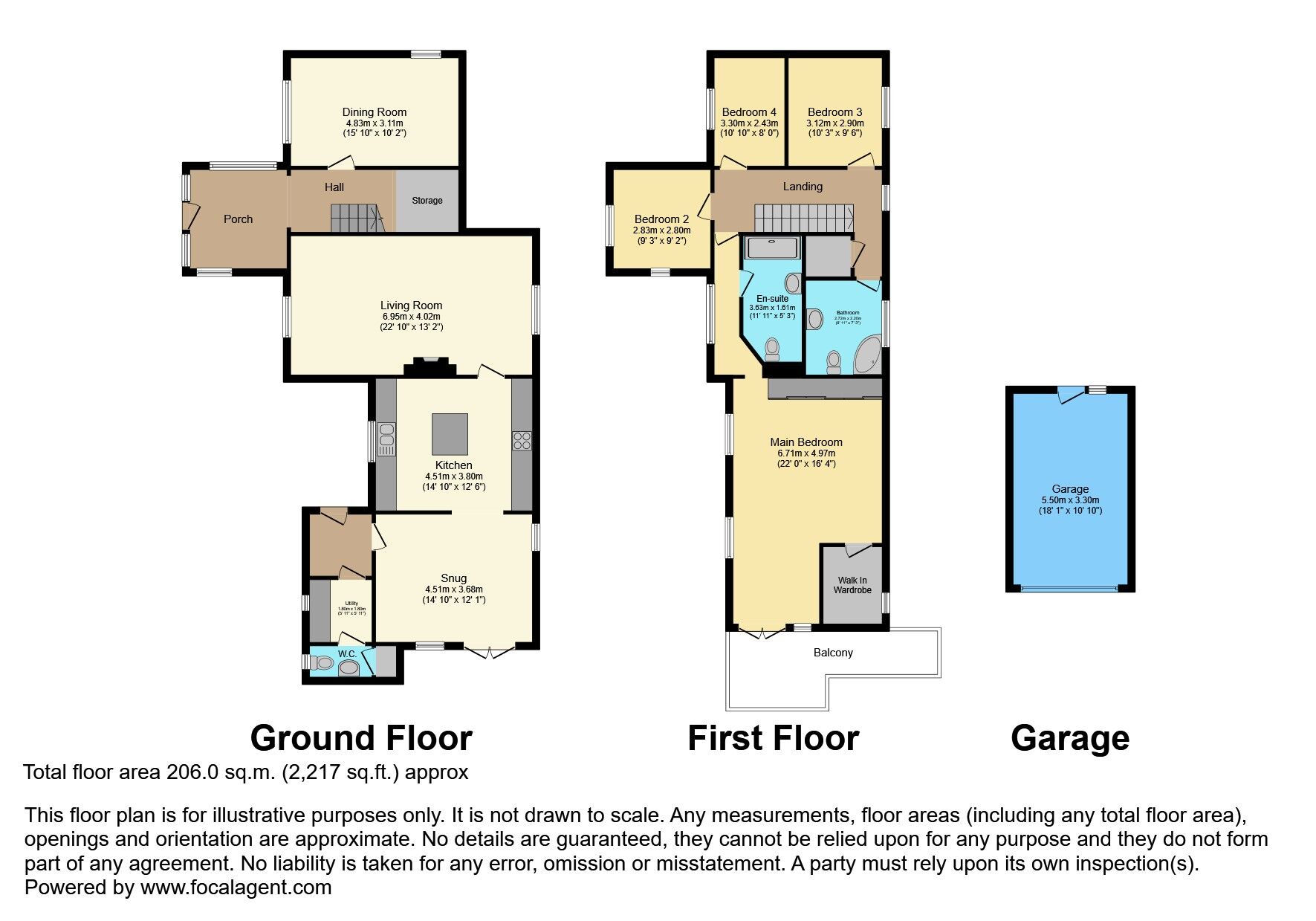 Floorplan of 4 bedroom Detached House for sale, Ballymena Road, Doagh, County Antrim, BT39