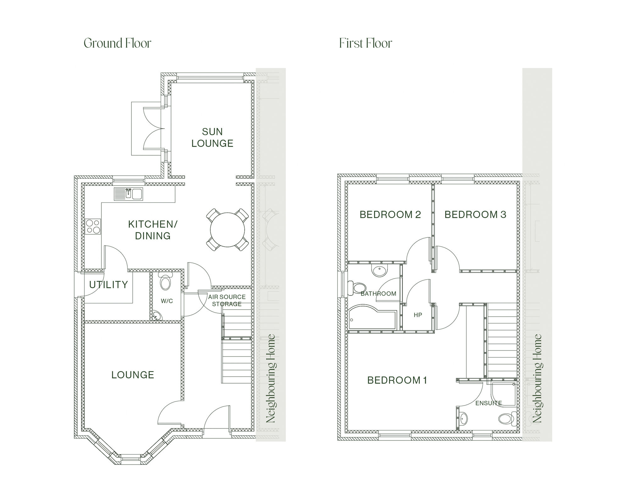 Floorplan of 3 bedroom Semi Detached House for sale, Jubilee Road, Ballyclare, County Antrim, BT39