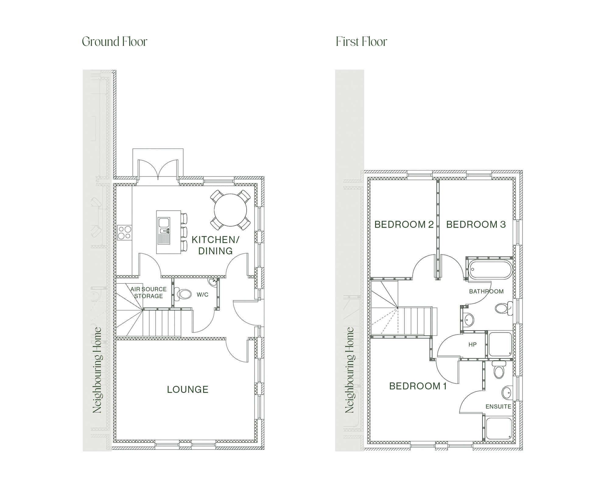 Floorplan of 3 bedroom Semi Detached House for sale, Jubilee Road, Ballyclare, County Antrim, BT39