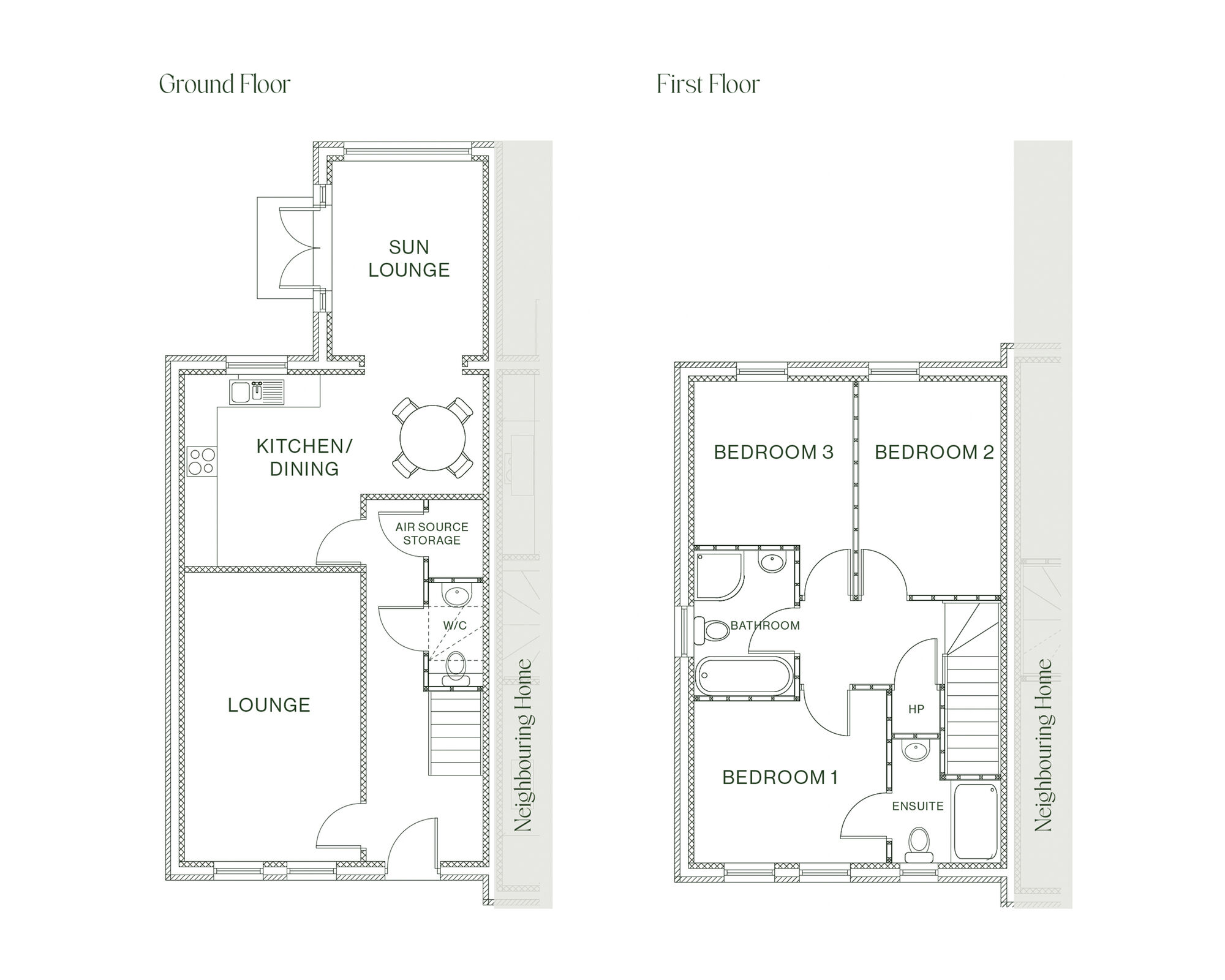 Floorplan of 3 bedroom Semi Detached House for sale, Jubilee Road, Ballyclare, County Antrim, BT39