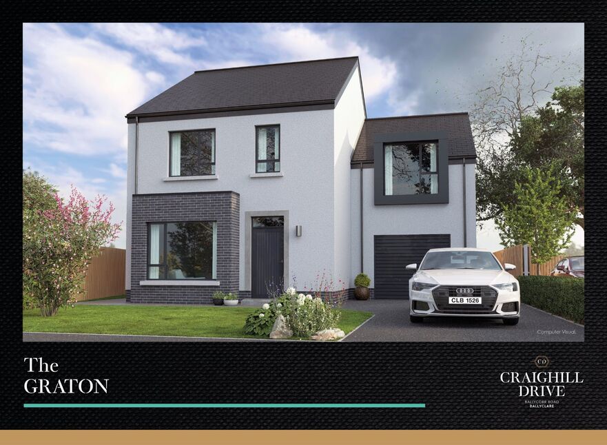 Main image of 4 bedroom Detached House for sale, Craighill Drive, Ballyclare, County Antrim, BT39