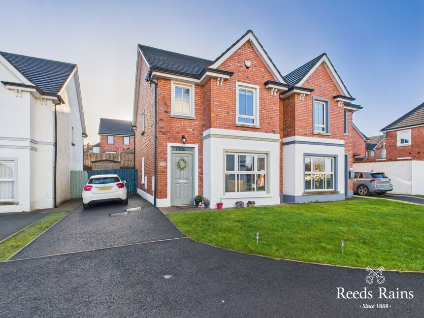 Main image of 3 bedroom Semi Detached House for sale, Foxton Place, Newtownabbey, County Antrim, BT36
