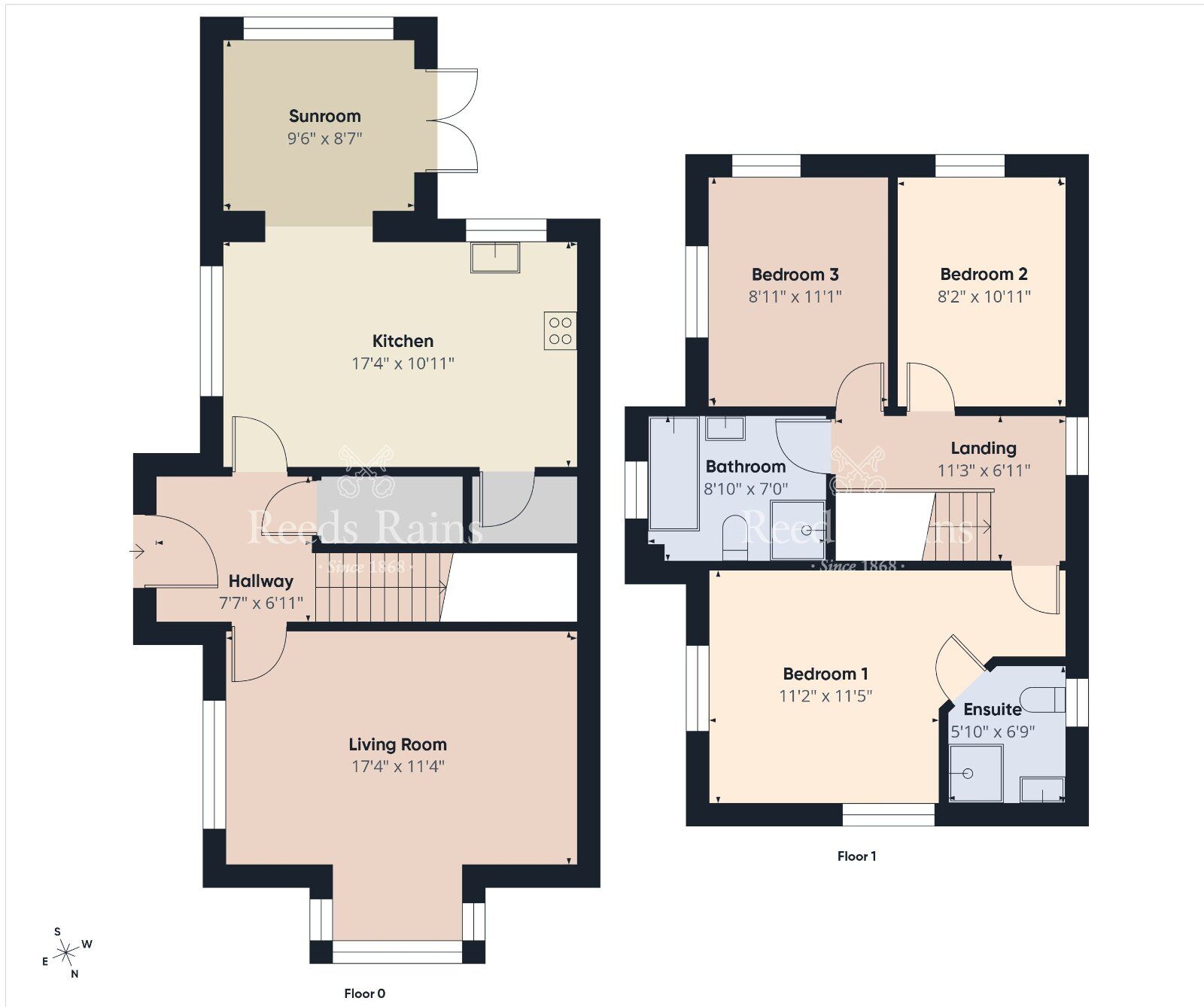 Floorplan of 3 bedroom Detached House for sale, Carnlea Wood, Newtownabbey, County Antrim, BT37