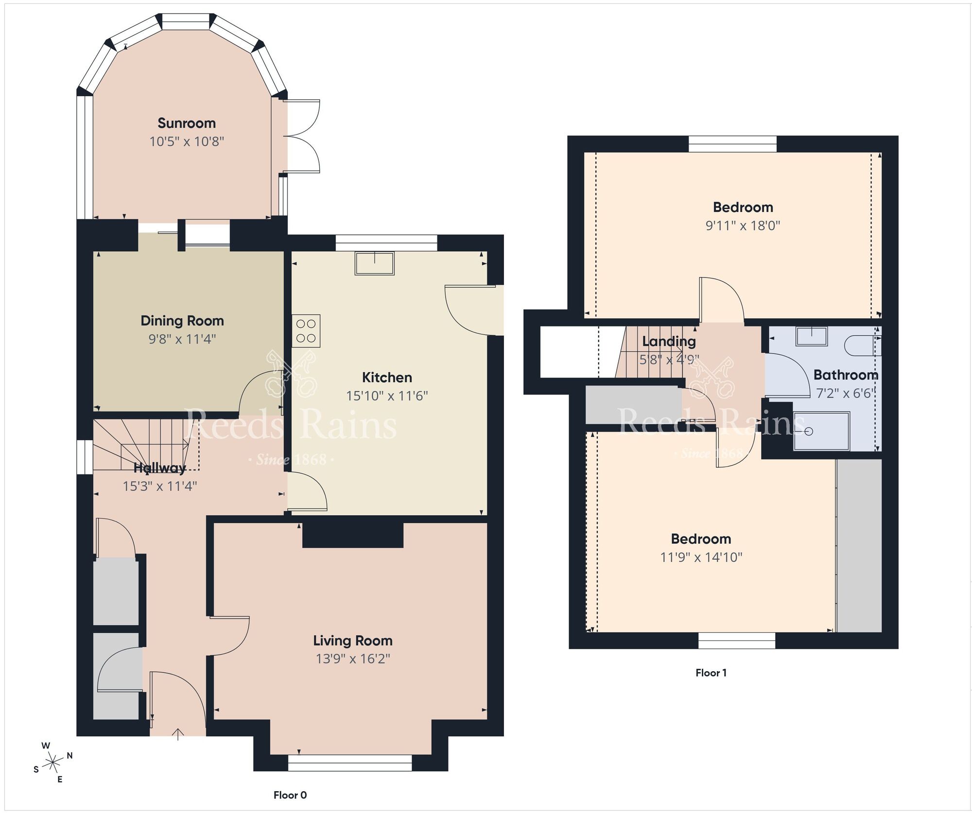 Floorplan of 3 bedroom Detached House for sale, Victoria Close, Ballyclare, County Antrim, BT39