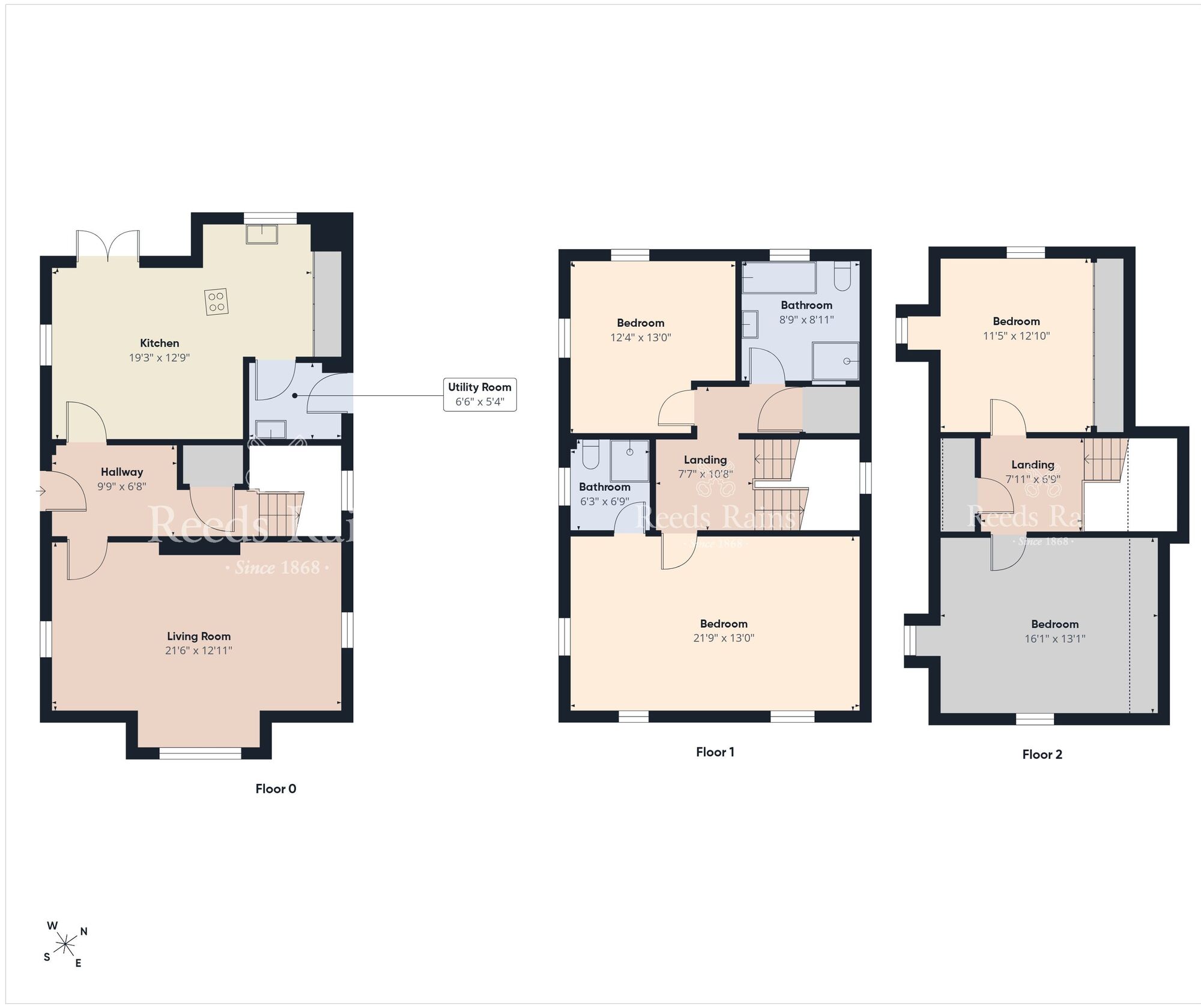 Floorplan of 4 bedroom Detached House for sale, Blackrock Square, Newtownabbey, County Antrim, BT36