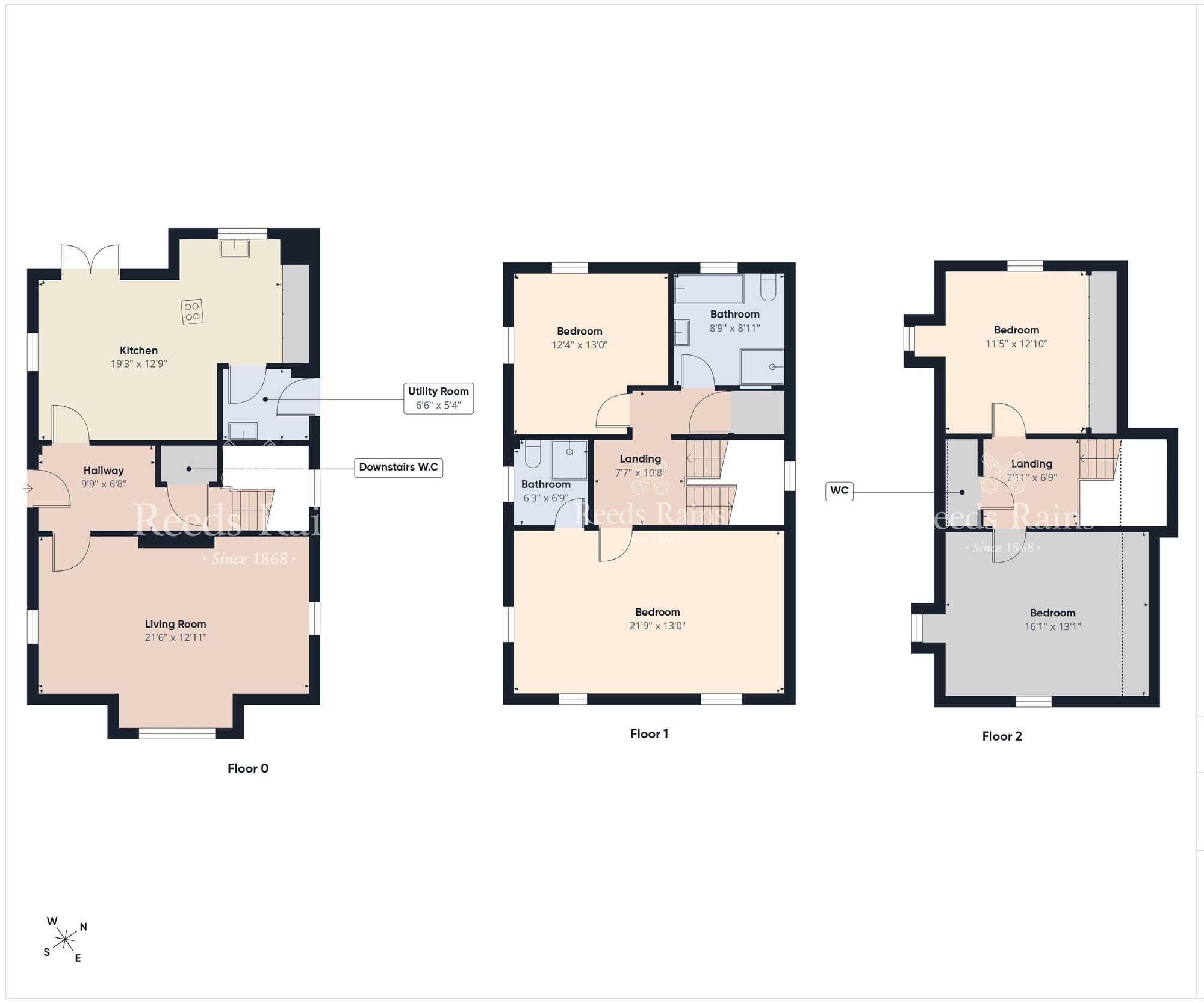 Floorplan of 4 bedroom Detached House for sale, Blackrock Square, Newtownabbey, County Antrim, BT36