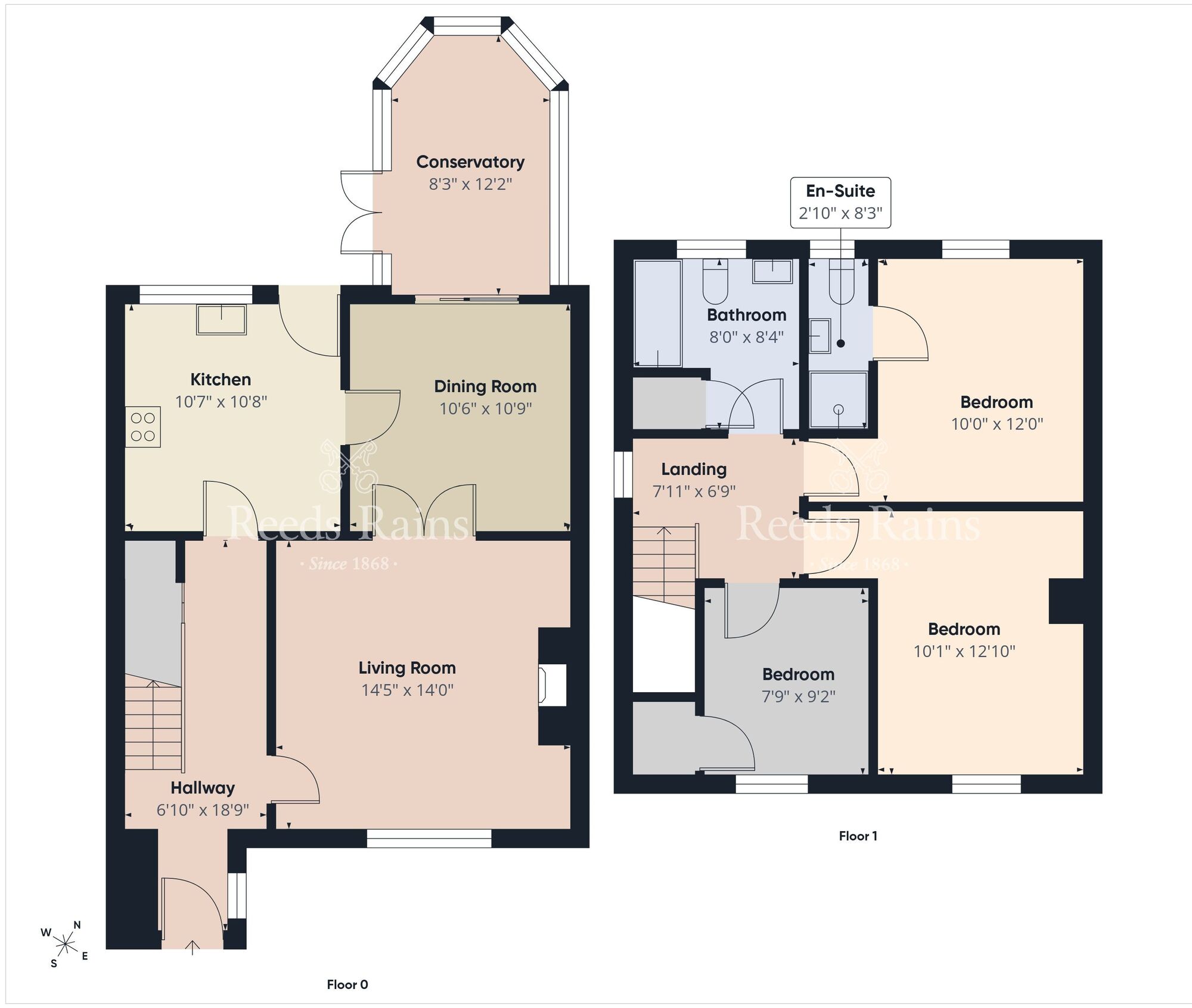 Floorplan of 3 bedroom Detached House for sale, Castle Manor, Ballynure, County Antrim, BT39
