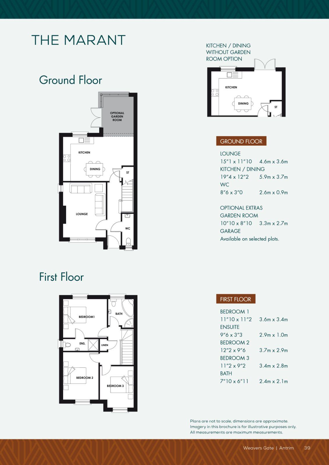 Floorplan of 3 bedroom Semi Detached House for sale, Randalstown Road, Antrim, BT41