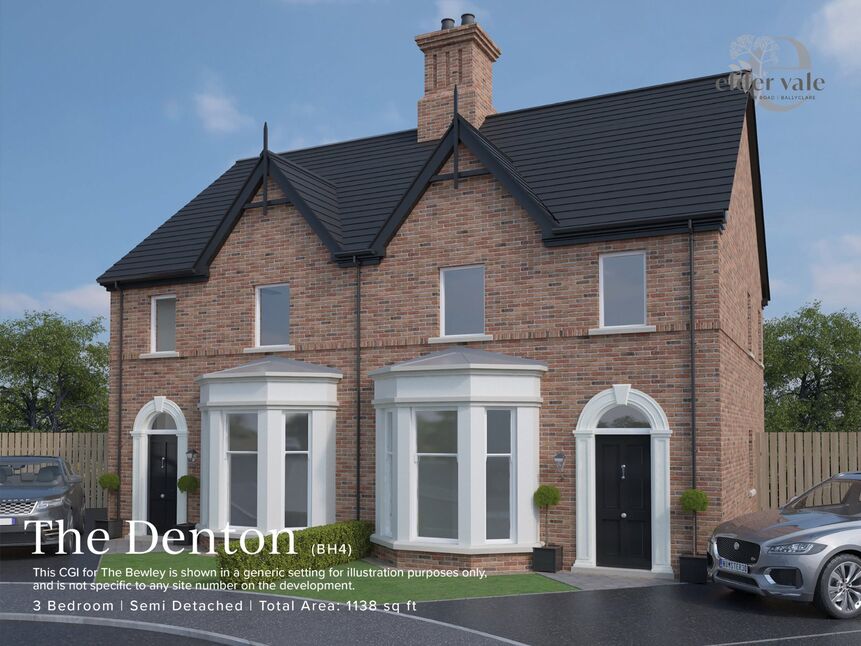Main image of 3 bedroom Semi Detached House for sale, Elder Vale, Ballycorr Road, Ballyclare, BT39