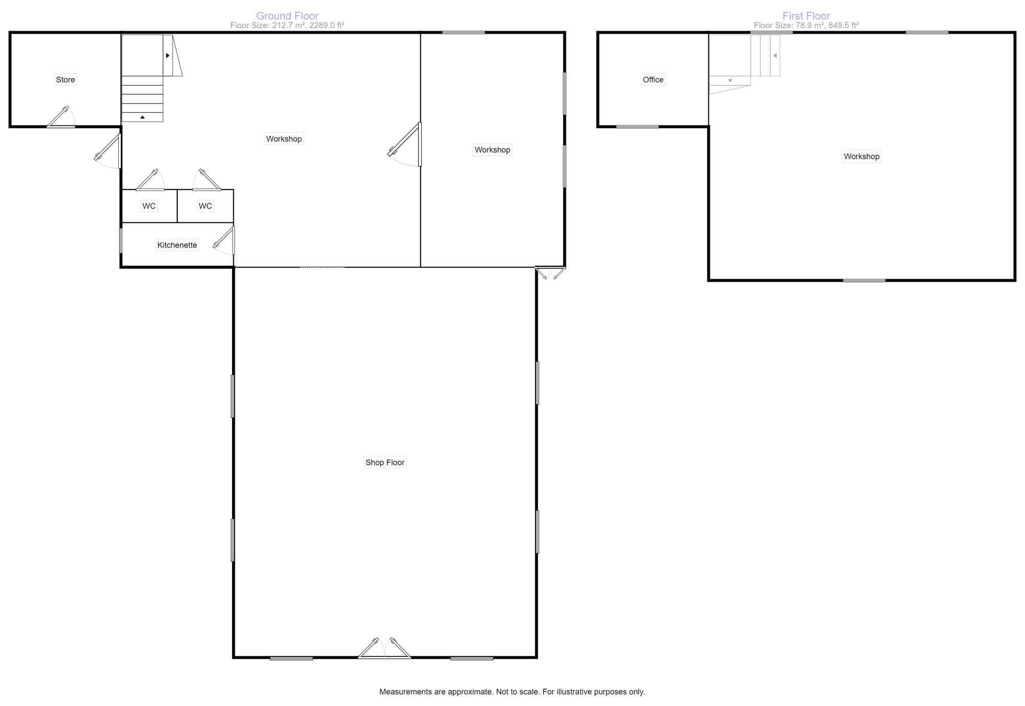 Floorplan of Detached Land/Plot for sale, Manor Park Road, Glossop, Derbyshire, SK13