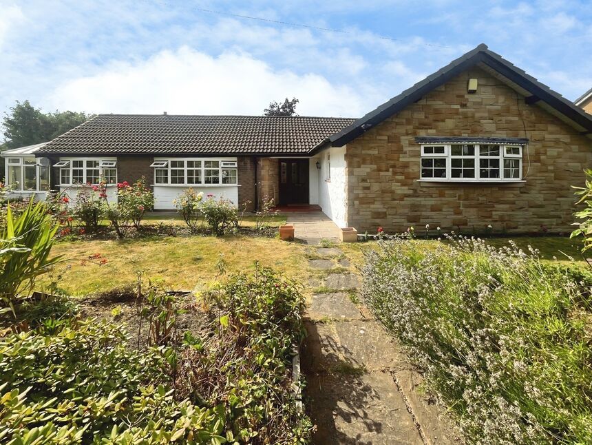 Main image of 3 bedroom Detached Bungalow for sale, Newshaw Lane, Hadfield, Derbyshire, SK13