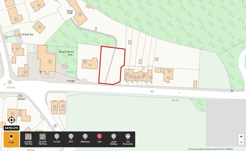 Main image of Land/Plot for sale, Sheffield Road, Glossop, Derbyshire, SK13