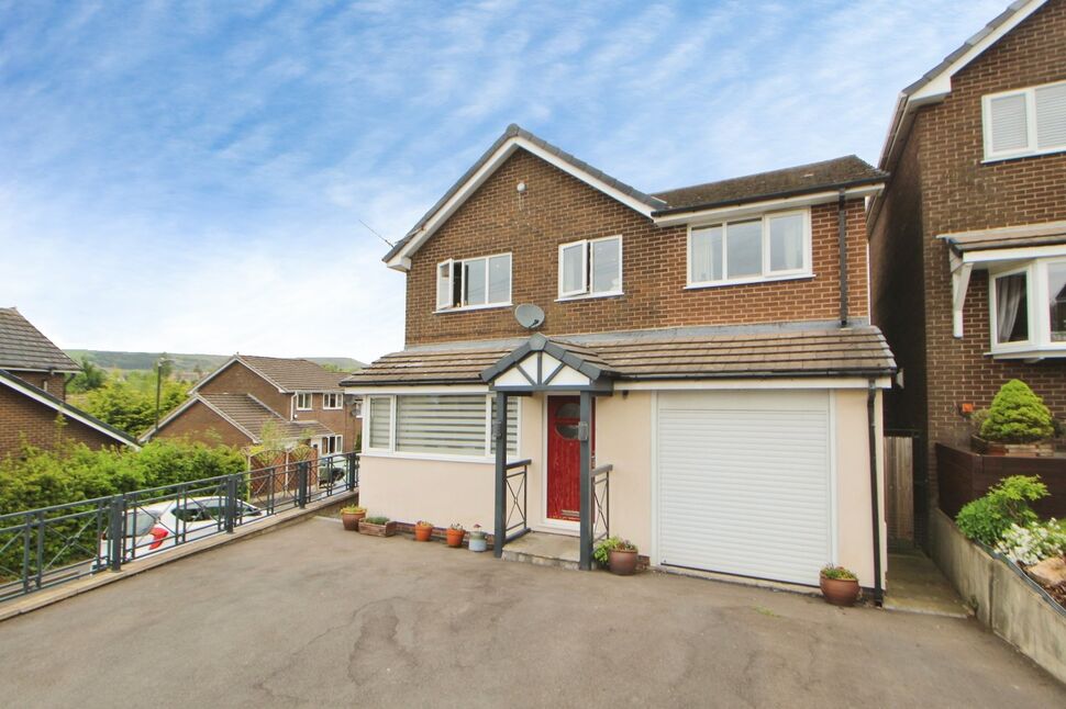 Main image of 4 bedroom Detached House for sale, The Croft, Hadfield, Derbyshire, SK13