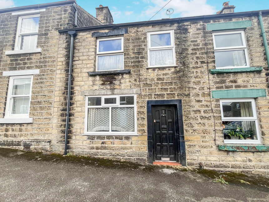 Main image of 2 bedroom Mid Terrace House for sale, Brosscroft, Hadfield, Derbyshire, SK13
