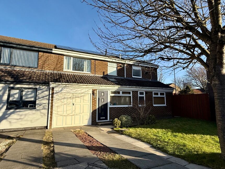 Main image of 4 bedroom Semi Detached House for sale, Thornbury Close, Newcastle upon Tyne, Tyne and Wear, NE3