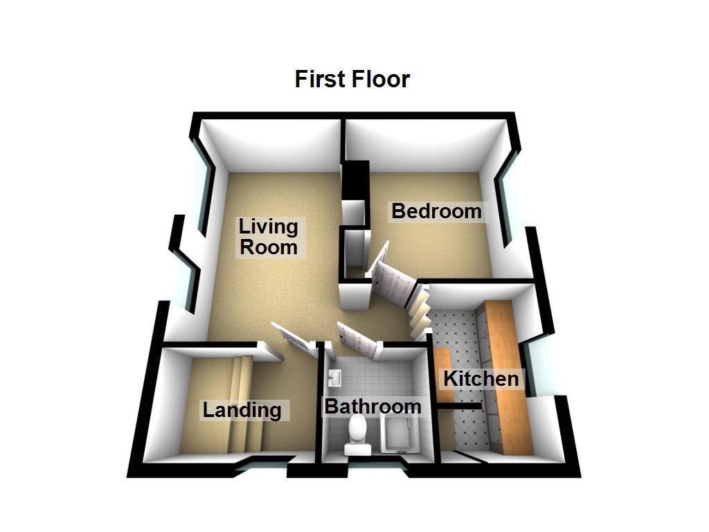 Floorplan of 1 bedroom  Flat to rent, Eshott Close, Gosforth, Tyne and Wear, NE3