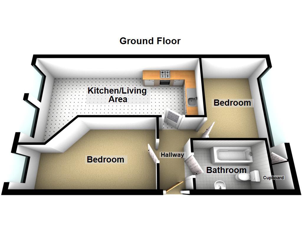 Floorplan of 2 bedroom  Flat for sale, Queen Street, Newcastle upon Tyne, Tyne and Wear, NE1