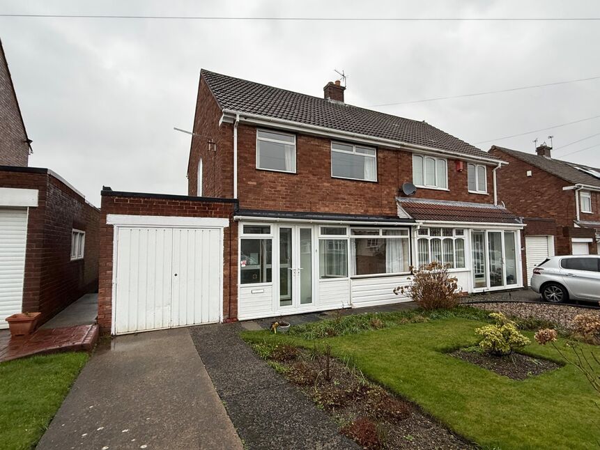 Main image of 3 bedroom Semi Detached House for sale, Glendale Road, Shiremoor, Tyne and Wear, NE27
