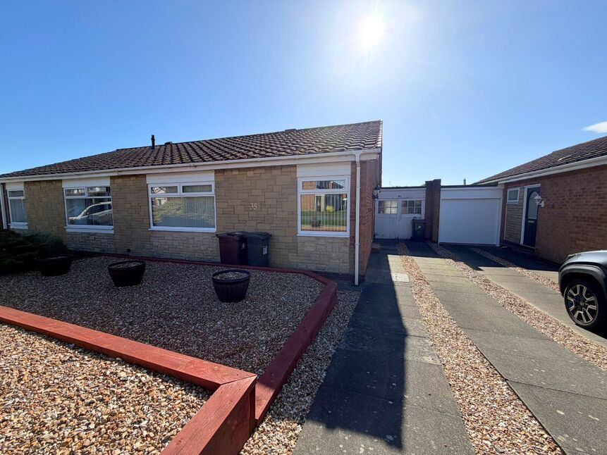 Main image of 2 bedroom Semi Detached Bungalow for sale, Beacon Drive, Wideopen, Tyne and Wear, NE13