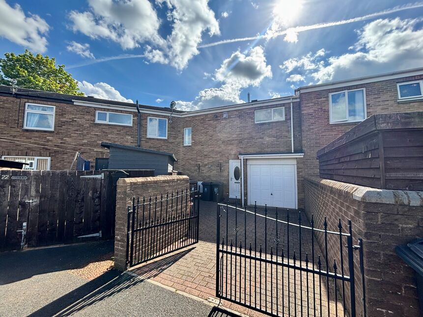 Main image of 3 bedroom Mid Terrace House for sale, Briarwood, Dudley, Tyne and Wear, NE23