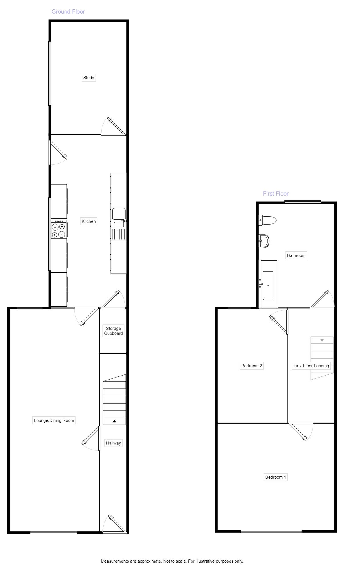 2 bedroom Mid Terrace House to rent, Lovett Street, Cleethorpes, DN35