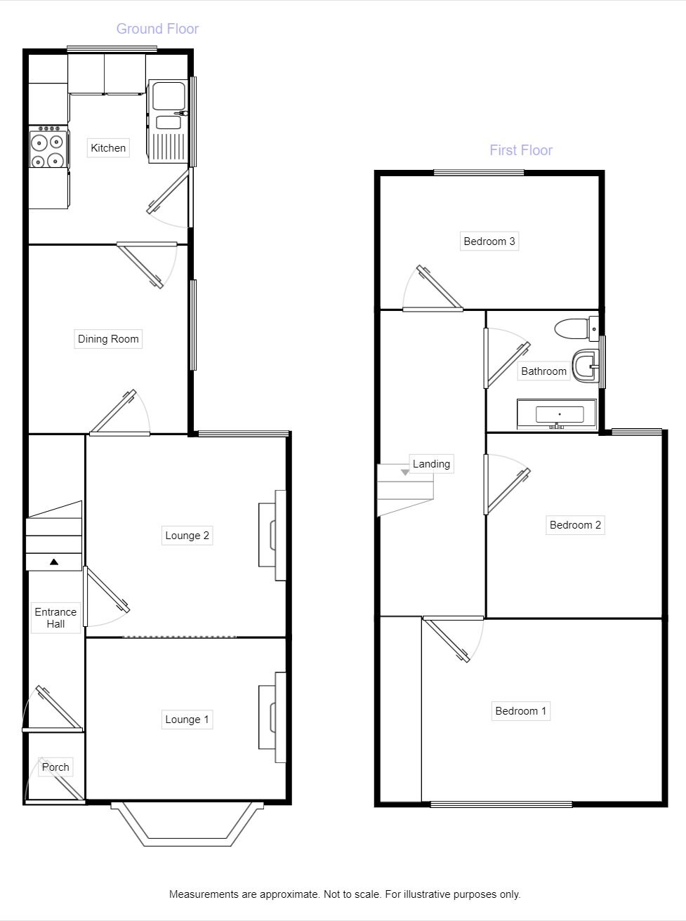 3 bedroom Mid Terrace House to rent, Patrick Street, Grimsby, DN32 £