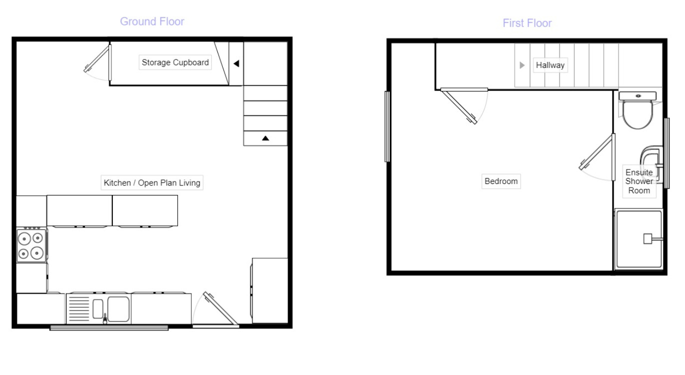 Floorplan of 1 bedroom  Flat to rent, Cromwell Road, Grimsby, Lincolnshire, DN31