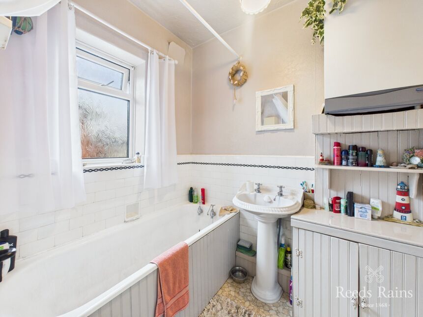 Bathroom and separate Wc