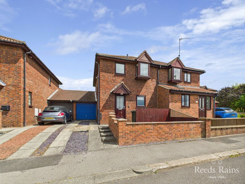 Main image of 3 bedroom Semi Detached House for sale, Cross Row, Boosbeck, North Yorkshire, TS12