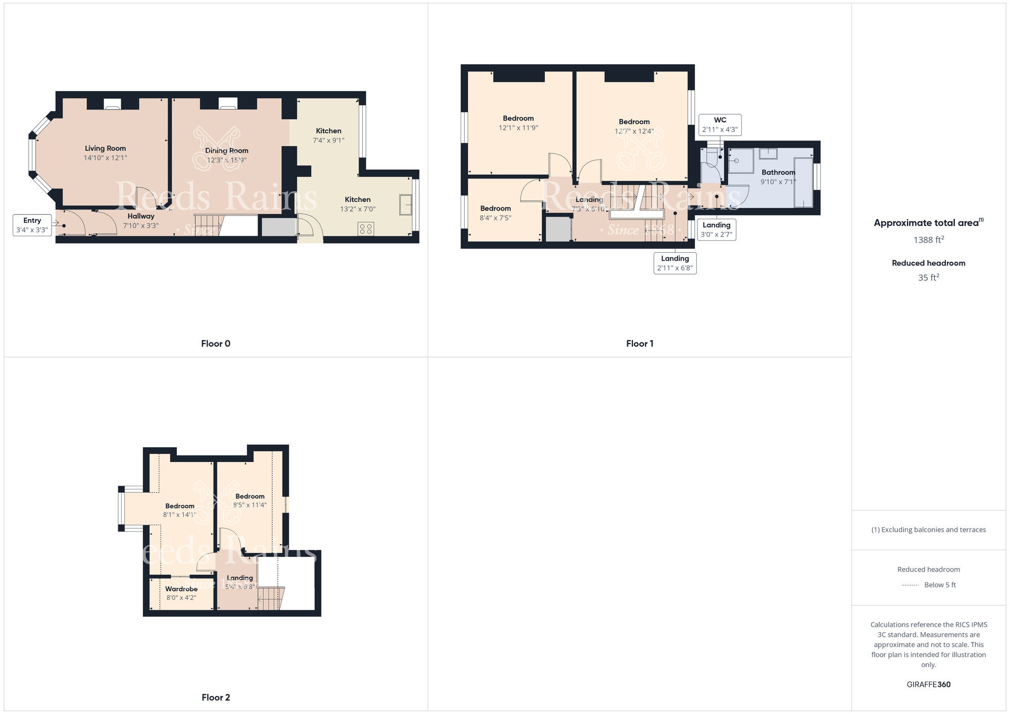 Floorplan of 5 bedroom End Terrace House for sale, High Street, Hinderwell, North Yorkshire, TS13