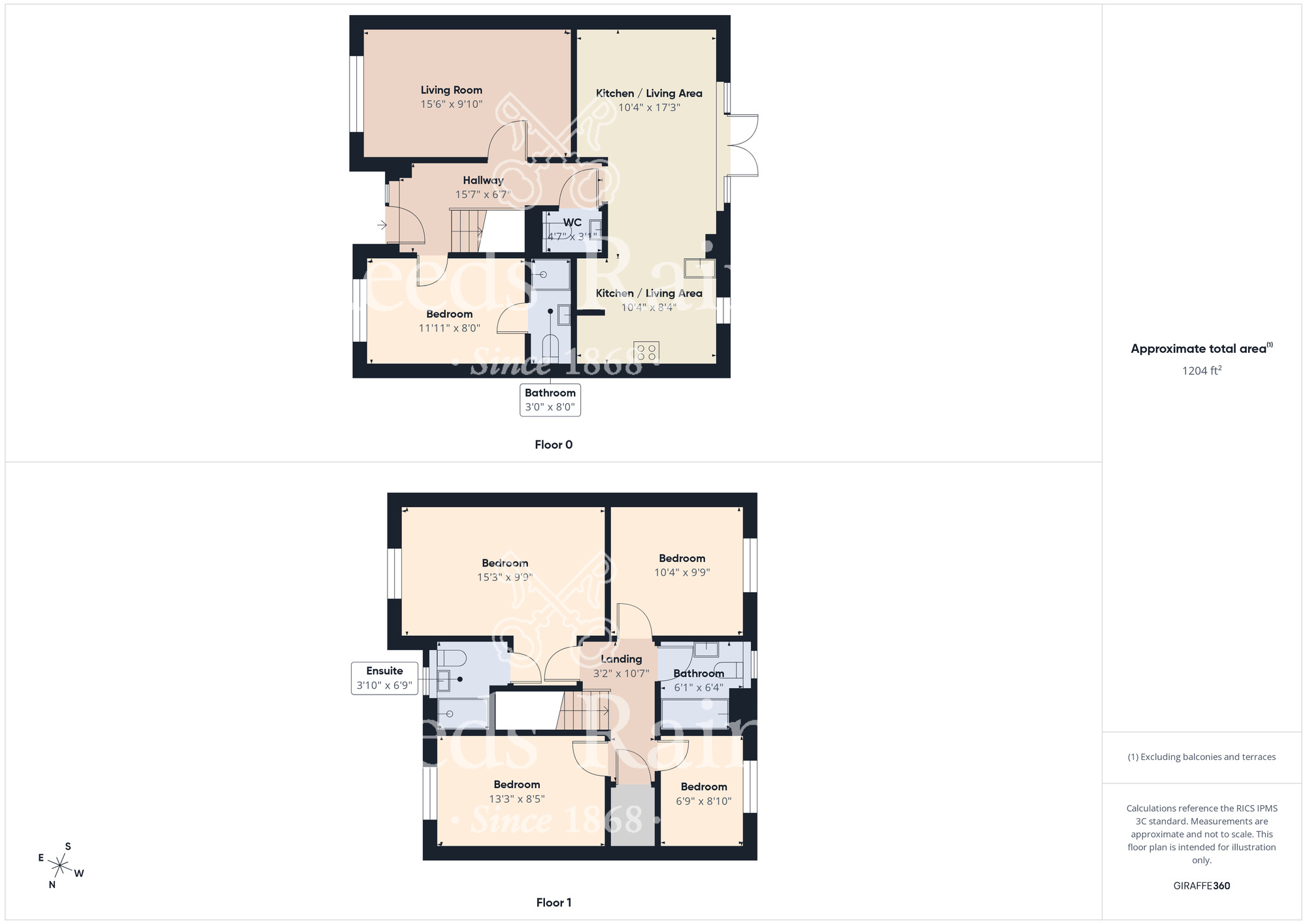 Floorplan of 5 bedroom Detached House for sale, Glaisdale Road, Guisborough, North Yorkshire, TS14