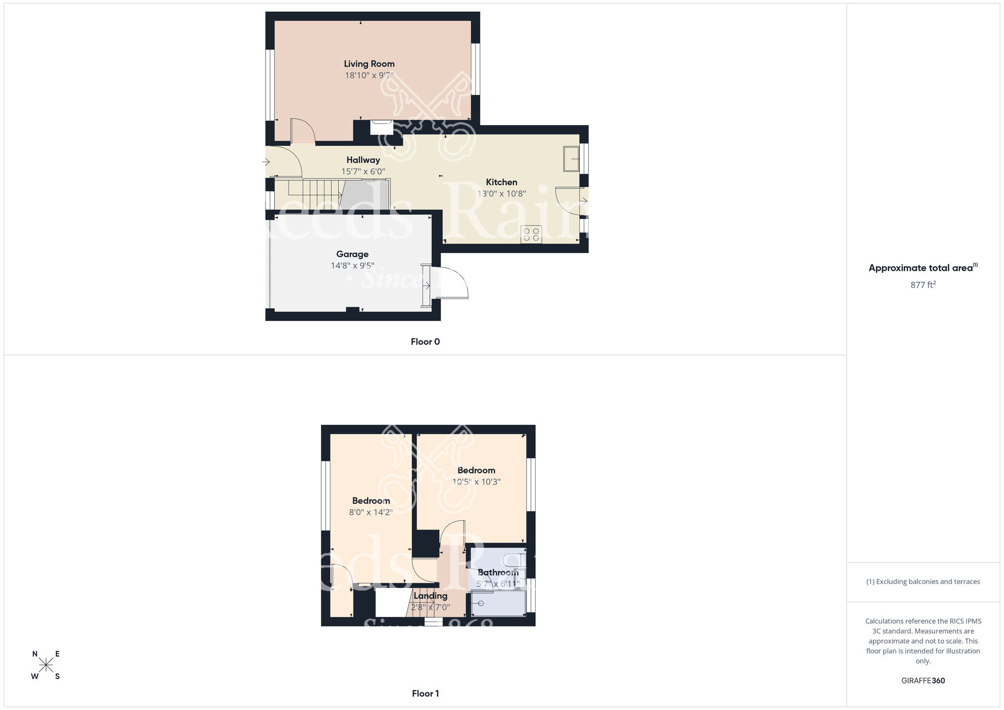 Floorplan of 2 bedroom End Terrace House for sale, Woodhouse Road, Guisborough, North Yorkshire, TS14