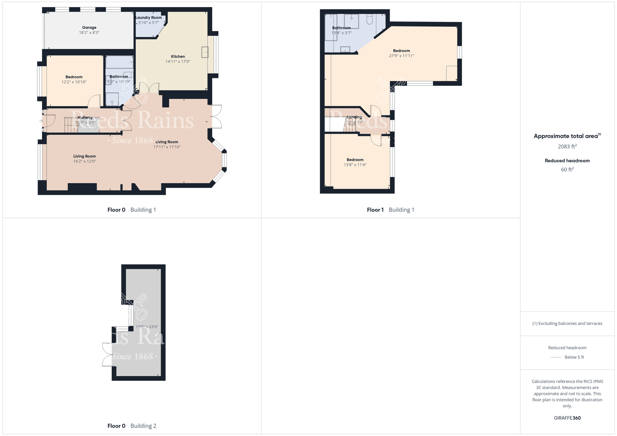 Floorplan of 3 bedroom Detached House for sale, Park Lane, Easington, North Yorkshire, TS13