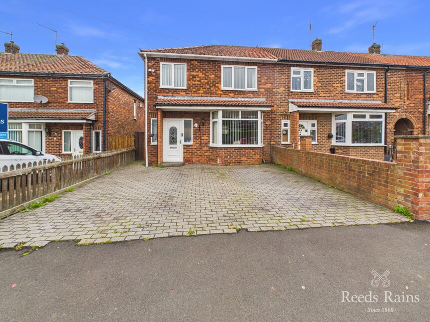 Main image of 3 bedroom End Terrace House for sale, St. Michaels Close, Liverton, North Yorkshire, TS13