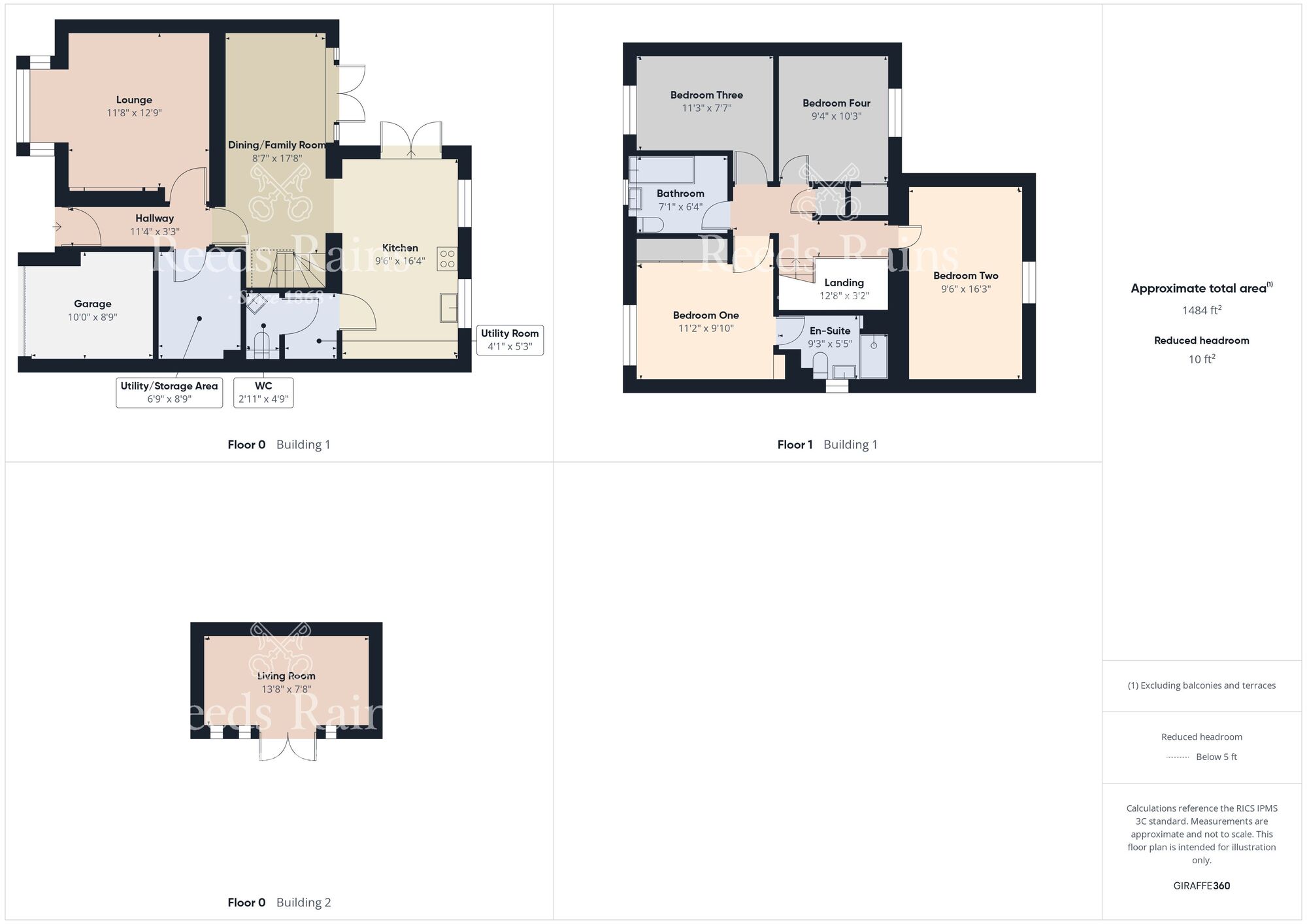 Floorplan of 4 bedroom Detached House for sale, Foundry Way, Guisborough, North Yorkshire, TS14